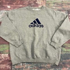 Vintage Grey Adidas Sweatshirt